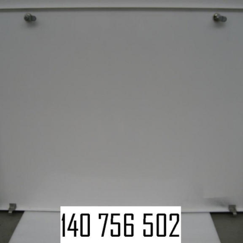 140756502 - FRONT /REAR PANEL 1120 COMPL.. SK700 8/4/8 EINF. POWDER COATED.